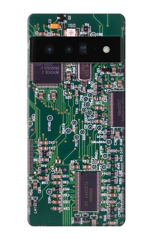 Google Pixel 6 Pro Hard Case Electronics Circuit Board Graphic