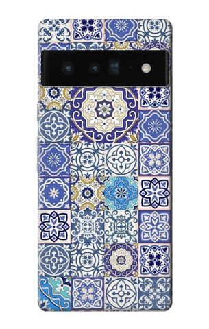 Google Pixel 6 Pro Hard Case Moroccan Mosaic Pattern