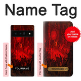 Google Pixel 6 Pro Hard Case Paradise Lost Satan with custom name