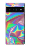 Google Pixel 6 Pro Hard Case Holographic Photo Printed