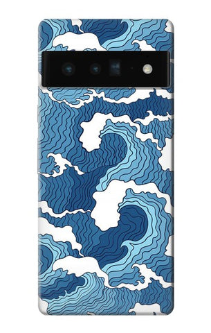 Google Pixel 6 Pro Hard Case Wave Pattern