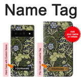 Google Pixel 6 Pro Hard Case William Morris with custom name