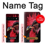 Google Pixel 6 Pro Hard Case Chicken Rooster with custom name