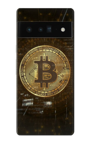 Google Pixel 6 Pro Hard Case Cryptocurrency Bitcoin