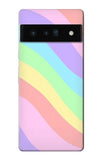 Google Pixel 6 Pro Hard Case Pastel Unicorn Summer Wave