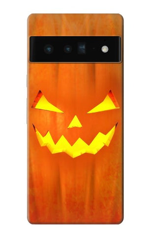 Google Pixel 6 Pro Hard Case Pumpkin Halloween