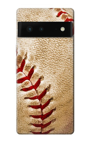 Google Pixel 6 Hard Case Baseball