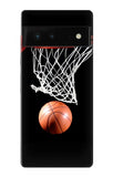 Google Pixel 6 Hard Case Basketball