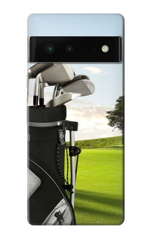 Google Pixel 6 Hard Case Golf