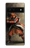 Google Pixel 6 Hard Case Japan Red Samurai