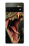 Google Pixel 6 Hard Case T-Rex Dinosaur