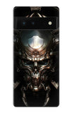 Google Pixel 6 Hard Case Hardcore Insanity Metal Skull