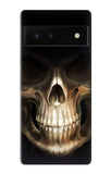 Google Pixel 6 Hard Case Skull Face Grim Reaper