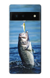 Google Pixel 6 Hard Case Bass Fishing