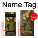 Google Pixel 6 Hard Case Camo Camouflage Graphic Printed with custom name