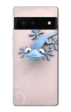 Google Pixel 6 Hard Case Funny Gecko Lizard