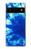 Google Pixel 6 Hard Case Tie Dye Blue