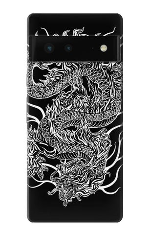 Google Pixel 6 Hard Case Dragon Tattoo