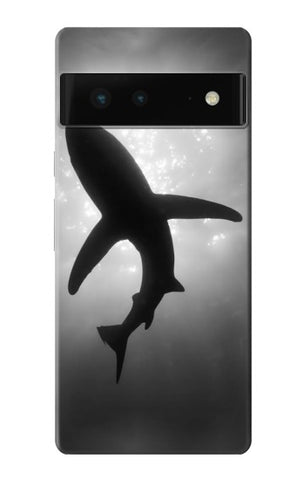 Google Pixel 6 Hard Case Shark Monochrome