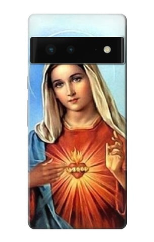 Google Pixel 6 Hard Case The Virgin Mary Santa Maria