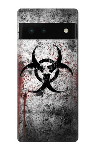 Google Pixel 6 Hard Case Biohazards Biological Hazard