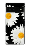 Google Pixel 6 Hard Case Daisy flower