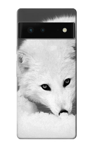 Google Pixel 6 Hard Case White Arctic Fox