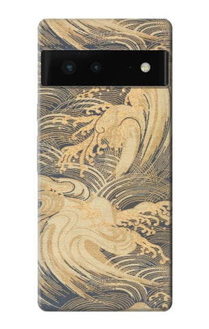 Google Pixel 6 Hard Case Obi With Stylized Waves