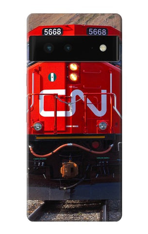 Google Pixel 6 Hard Case Train Canadian National Railway