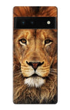 Google Pixel 6 Hard Case Lion King of Beasts