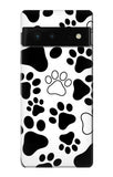Google Pixel 6 Hard Case Dog Paw Prints