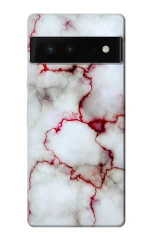 Google Pixel 6 Hard Case Bloody Marble