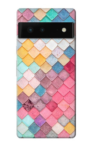 Google Pixel 6 Hard Case Candy Minimal Pastel Colors