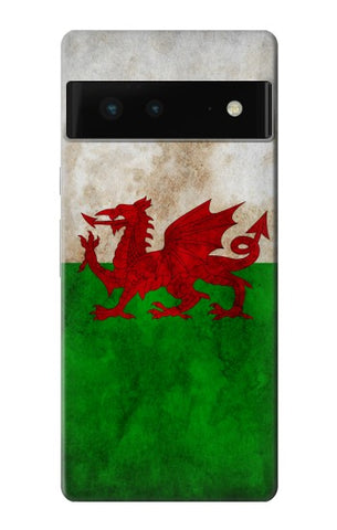 Google Pixel 6 Hard Case Wales Red Dragon Flag