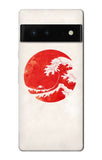 Google Pixel 6 Hard Case Waves Japan Flag