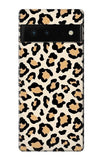 Google Pixel 6 Hard Case Fashionable Leopard Seamless Pattern