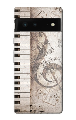 Google Pixel 6 Hard Case Music Note