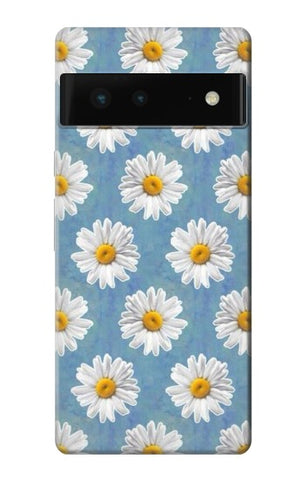 Google Pixel 6 Hard Case Floral Daisy