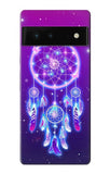 Google Pixel 6 Hard Case Cute Galaxy Dream Catcher