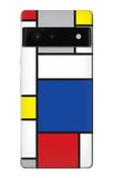 Google Pixel 6 Hard Case Modern Art