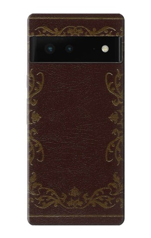 Google Pixel 6 Hard Case Vintage Book Cover