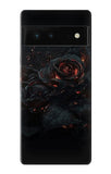 Google Pixel 6 Hard Case Burned Rose