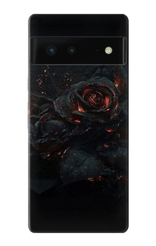 Google Pixel 6 Hard Case Burned Rose