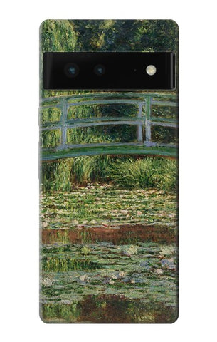 Google Pixel 6 Hard Case Claude Monet Footbridge and Water Lily Pool