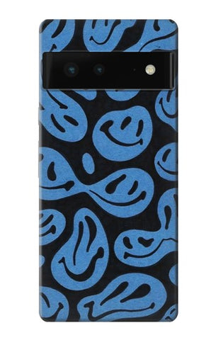 Google Pixel 6 Hard Case Cute Ghost Pattern