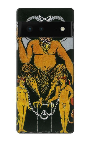 Google Pixel 6 Hard Case Tarot Card The Devil