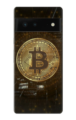 Google Pixel 6 Hard Case Cryptocurrency Bitcoin