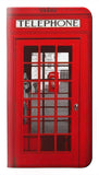 Google Pixel 5A 5G PU Leather Flip Case Classic British Red Telephone Box