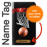 Samsung Galaxy A42 5G PU Leather Flip Case Basketball with leather tag