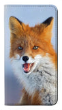 Samsung Galaxy A12 PU Leather Flip Case Fox
